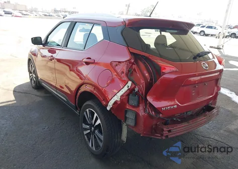 2019 Nissan Kicks Sr from USA, damaged, VIN 3N1CP5CU0KL480845